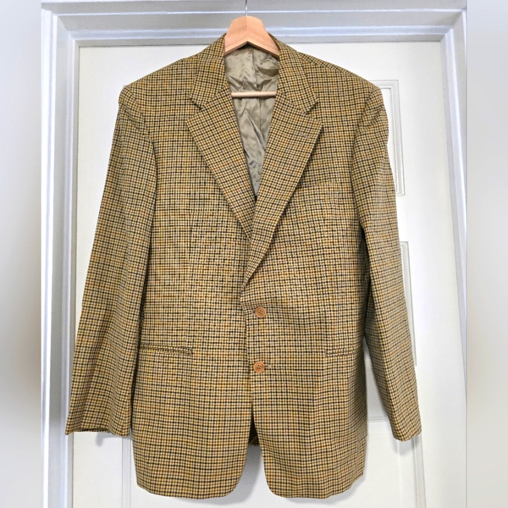 Vintage Men's Repubblica Di Genova Wool Blazer